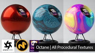 All 2023 Octane Procedural Textures [upl. by O'Driscoll]