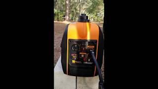 Wen 2250 Watt Inverter Generator Model 56225i Review [upl. by Leonanie]