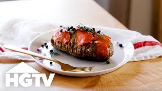 4 Easy Hasselback Potato Recipes  HGTV [upl. by Santiago]