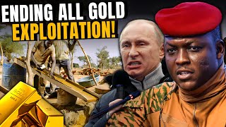 Ibrahim Traores Shocking Decision Cancelling Gold License [upl. by Tlevesoor]