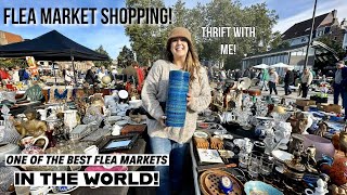 THE BEST FLEA MARKET IN THE WORLD I Had To Buy Extra Luggage To Get It All Home Shop With Me [upl. by Eigroeg]