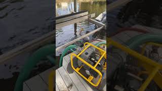 Dredging boat lifts in SWFL [upl. by Gora]