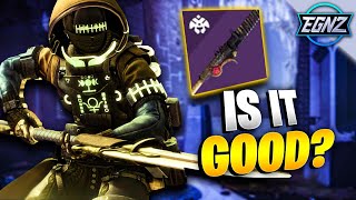 New Nezarecs Whisper Glaive IS IT GOOD  Destiny 2 [upl. by Farnham]