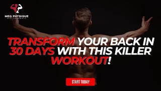 Get a VShaped Back with These 8 Simple Exercises [upl. by Dombrowski914]