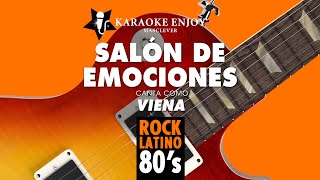 Salón de emociones 😍 Viena Versión 🎤 Karaoke [upl. by Nazler]