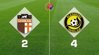 Shirak  Alashkert 24 Armenian Premier League 201920 Week 28 [upl. by Wane]