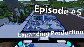 Roblox Space Industry Simulator Playthrough Ep 5  Moonrock Parts and Expanding Production [upl. by Kevina367]