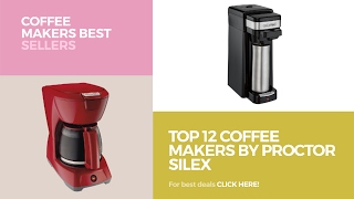 Top 12 Coffee Makers By Proctor Silex  Coffee Makers Best Sellers [upl. by Nylsoj]