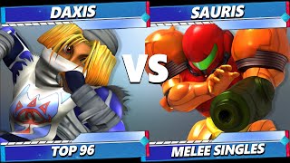 S Factor 11  Sauris Samus Vs Daxis Sheik Smash Melee  SSBM [upl. by Adile]