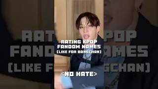 Rating KPOP fandom names kpop beautifulliar monstax Army lettxtrest straykids [upl. by Noiroc]