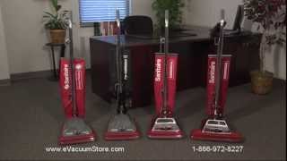 Sanitaire Traditional Commercial Upright Vacuum Cleaner Maintenance and Assembly [upl. by Ariaj]