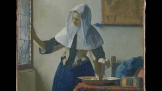 Vermeer Young Woman with a Water Pitcher [upl. by Ebag973]