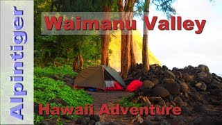 Waimanu Trail 2017  Backpacking Day 2 [upl. by Perl299]