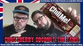 Tim Tams Choc Cherry Coconut Review Australia [upl. by Harts675]