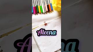 Magical Calligraphy  Name Art  shorts art trending calligraphy viralvideo name [upl. by Whitford]