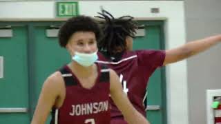 Hiram Johnson at Natomas Boys Basketball 12822 [upl. by Ahtan]