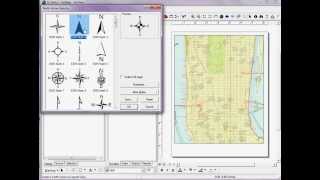 GIS Tutorial Changing your maps orientation rotating the data frame in ArcMap [upl. by Enahpad]