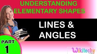 Lines and Angles maths class 1234567 trick shortcuts online videos cbse ncert puzzles for kids [upl. by Nawuq]