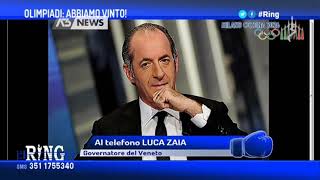 CORTINAMILANO 2026 ZAIA «ALLINIZIO NOI SOLI CONTRO TUTTI»  A3 NEWS Prima Edizione 25062019 [upl. by Haywood]