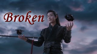 Wei Wuxian  Broken The Untamed FMV [upl. by Glassco]