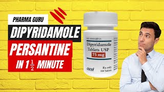 Dipyridamole  Persantine  All you need to know In just One Minute [upl. by Aihsiyt]