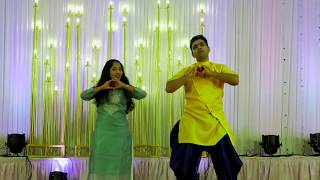 Kyu Aage Peeche Dolte Ho  Sangeet Performance  Easy Steps amp Choreography [upl. by Haldis]