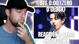 BTS  0000 Zero OClock REACTION amp Lyric Breakdown  Metal Head Reaction [upl. by Acinor318]