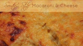 Southern Baked Macaroni and Cheese EASY RECIPE [upl. by Anekam]