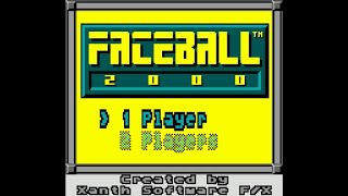 Faceball 2000  Game Gear 1993 [upl. by Marissa818]