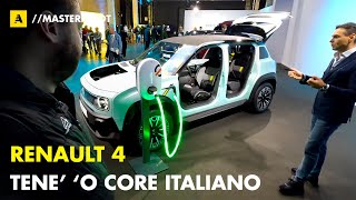 Nuova Renault 4 etech 2025  La francesina quotTENE O CORE ITALIANOquot [upl. by Monto]