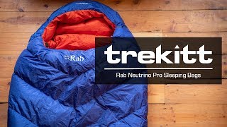 Inside Look Rab Neutrino Pro Sleeping Bags [upl. by Rob]