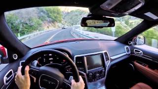 2014 Jeep Grand Cherokee SRT  WR TV POV Test Drive [upl. by Cheshire]