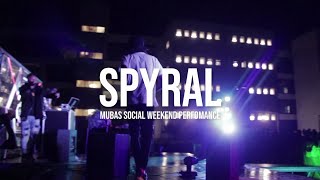 Spyral Mwenya Performance at the MUBAS Social Weekend with AKA amp Gemini Major [upl. by Luis]