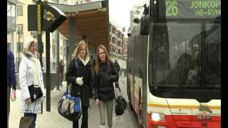 JnyttTV Kollektivtrafiken i Jönköping [upl. by Sirmons]