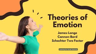 Theories of Emotion JamesLange CannonBard and Schachter Two Factor Theories [upl. by Cirded565]