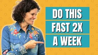 Fasting For Gut Health  Try This 2X A Week [upl. by Cirdet]