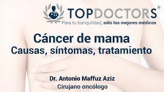 Cáncer de mama  Causas síntomas y tratamientos [upl. by Eihcra]