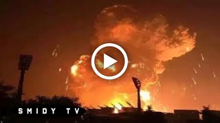 MASSIVE Explosion in China  21 TONS of TNT TIANJIN [upl. by Butch]