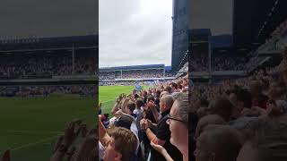 The QPR fans celebrate their first goal of the season football [upl. by Nospmoht]