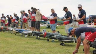 axonaise display team et 9 warbird RC [upl. by Ymeon]