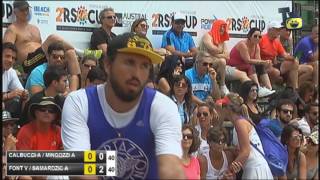 ITF Beach Tennis RS CUP Men  Semifinal Set 01 Calbucci  Mingozzi vs Font  Samardzic [upl. by Swope]