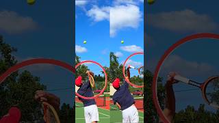 Serve Racquet Lag Difference [upl. by Farmann783]