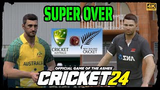 Australia vs New Zealand Super Over  Cricket 24 [upl. by Emlynn]