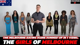 13 MELBOURNE Women vs AUSSIE Chad Model  Online Dating in Real Life [upl. by Ramedlab734]