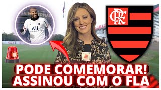 SAIU AGORA REFORÇO CHEGOU CRAQUE DA EUROPA ACEITOU ASSINAR COM O FLA NOTICIAS DO FLAMENGO AGORA [upl. by Noah]