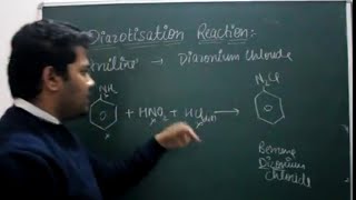 Diazotisation Reaction  Name Reaction  Organic Chemistry [upl. by Eugenio]