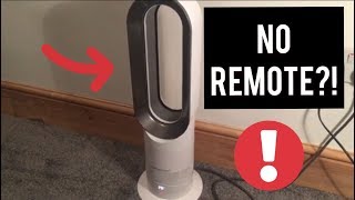 How To Use Dyson Hot  Cool Fan Without The Remote [upl. by Wynnie270]