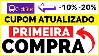 CUPOM CLICKBUS PRIMEIRA COMPRA  CUPOM PRIMEIRA VIAGEM CLICKBUS  CUPOM DE DESCONTO CLICKBUS [upl. by Alvita]