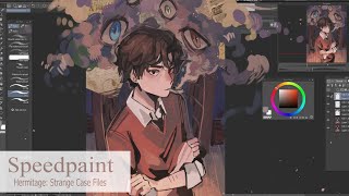 Hermitage Strange Case Files Speedpaint [upl. by Sergeant]