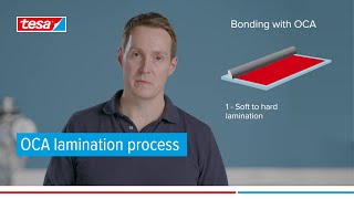 OCA lamination process Liquid bonding vs OCA lamination  tesa [upl. by Eb]